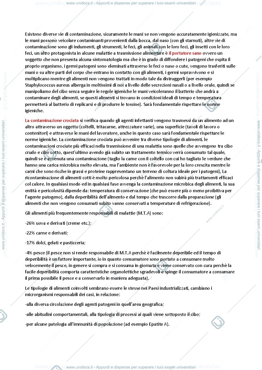 Anteprima pagina 3 — Malattie a trasmissione alimentare
