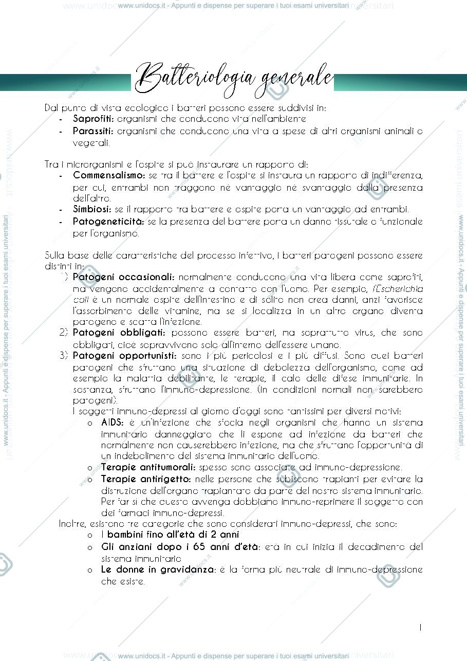 Anteprima pagina 2 — Microbiologia (integrale)