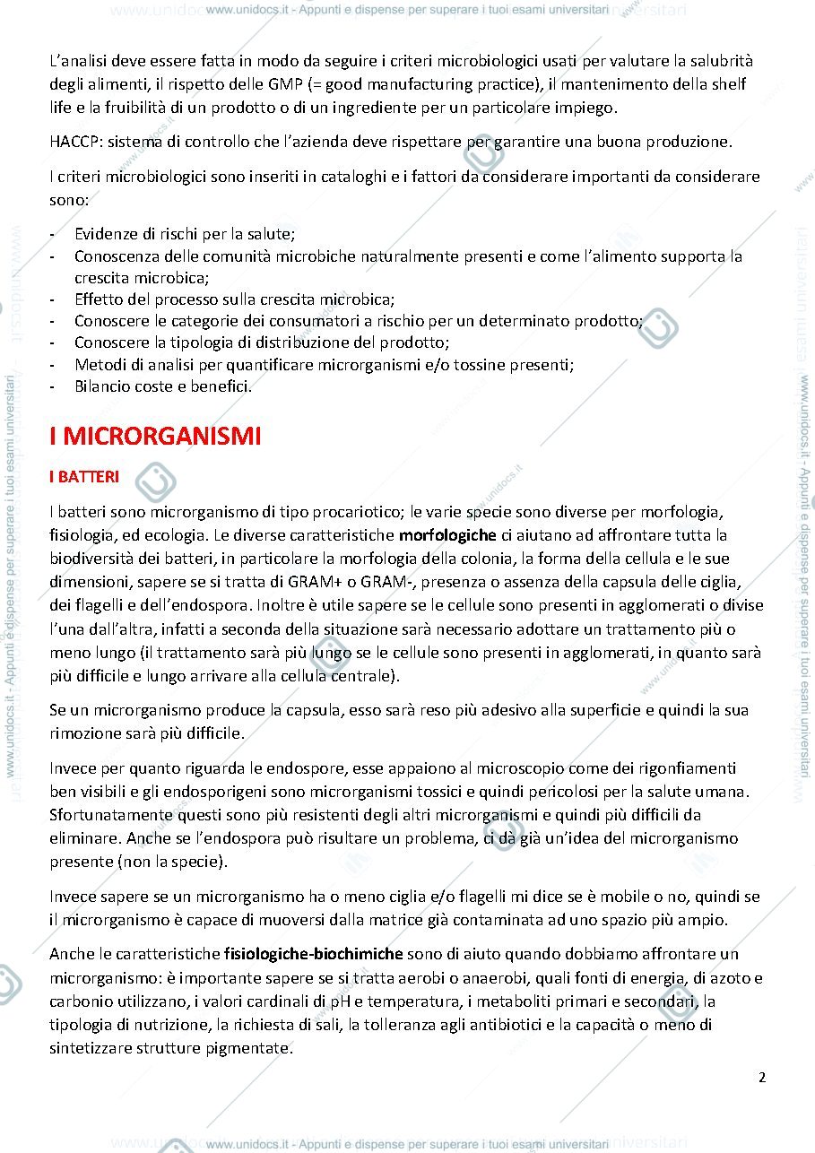 Anteprima pagina 2 — Microbiologia del alimenti