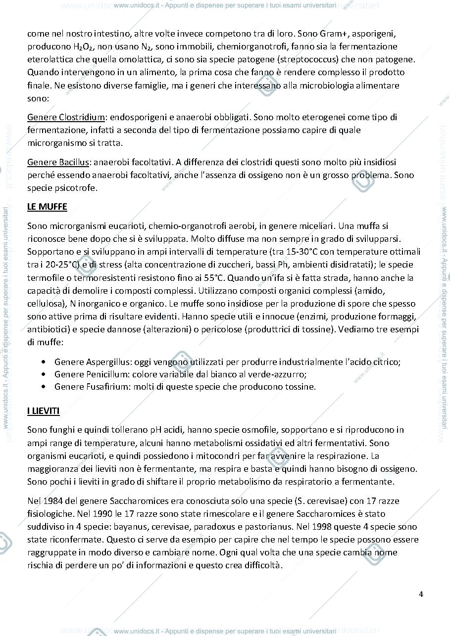 Anteprima pagina 4 — Microbiologia del alimenti
