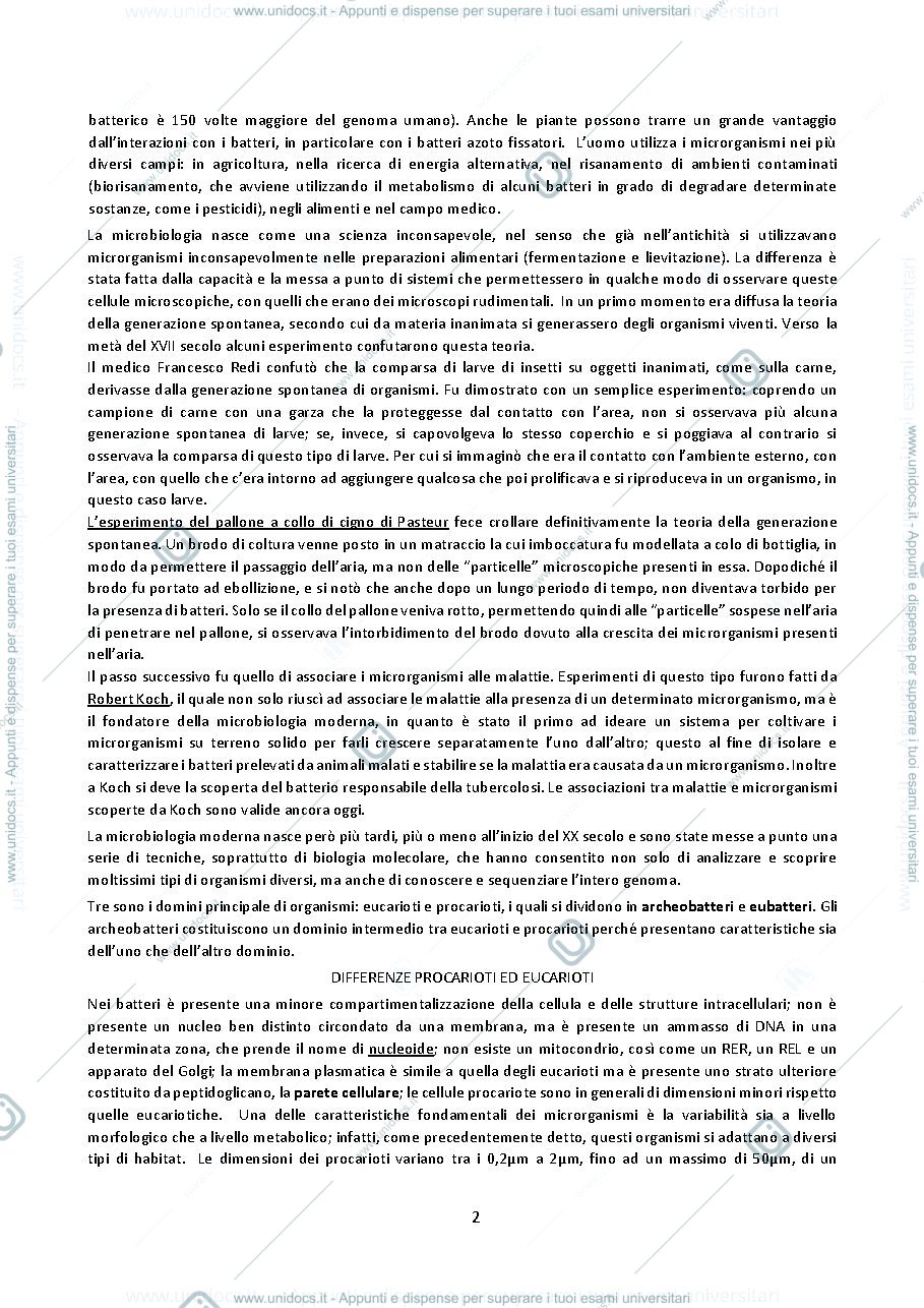 Anteprima pagina 2 — microbiologia