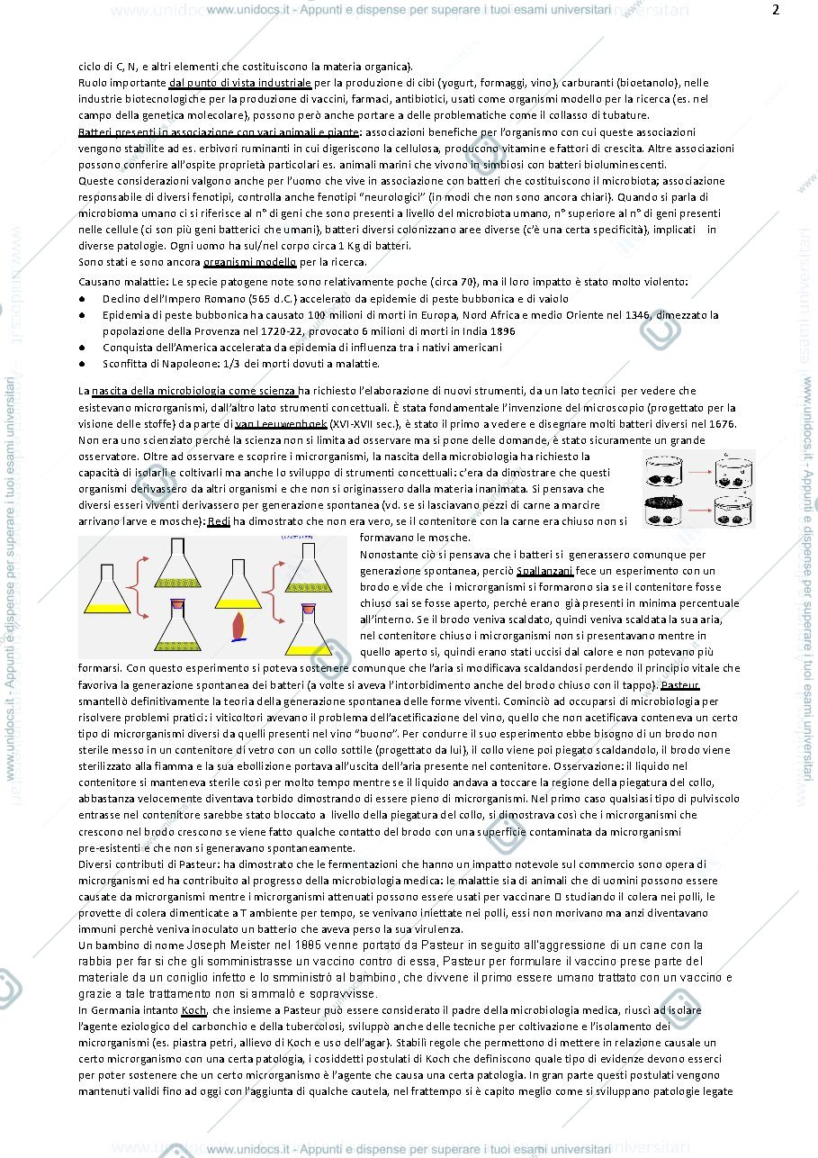 Anteprima pagina 2 — microbiologia generale