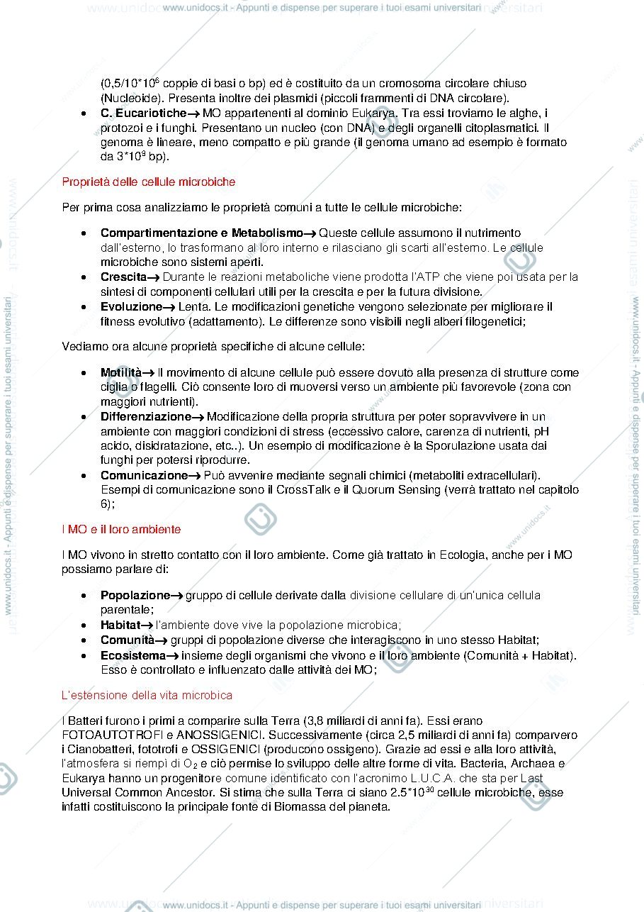 Anteprima pagina 2 — Microbiologia