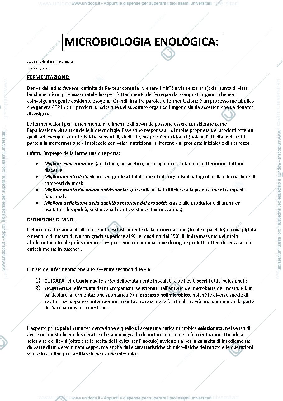 Anteprima pagina 2 — MICROBIOLOGIA ENOLOGICA
