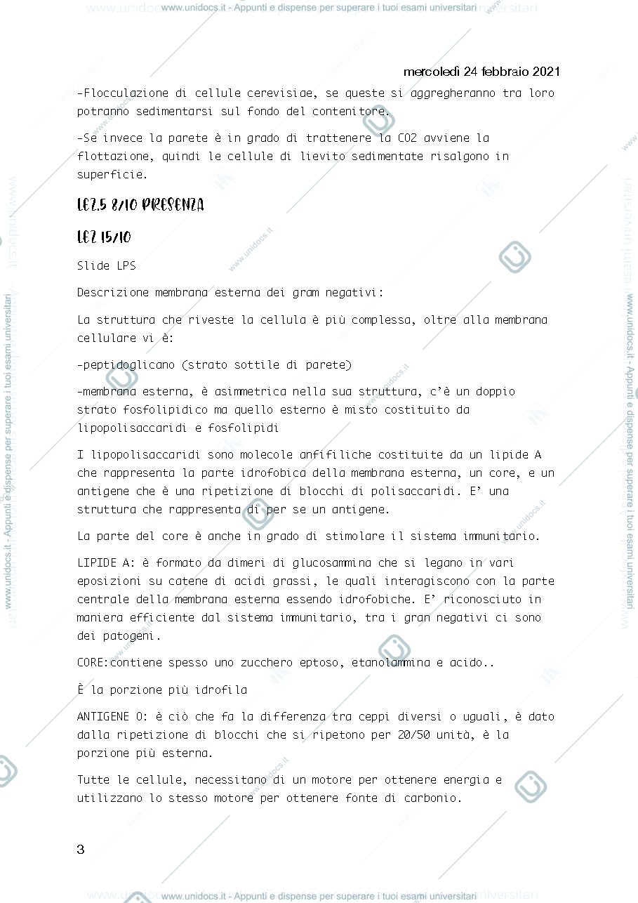 Anteprima pagina 3 — Microbiologia generale 