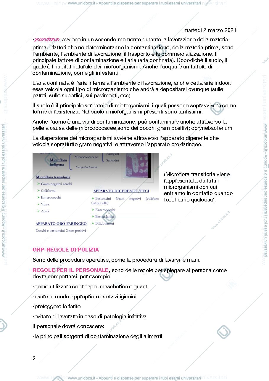 Anteprima pagina 2 — Microbiologia alimentare