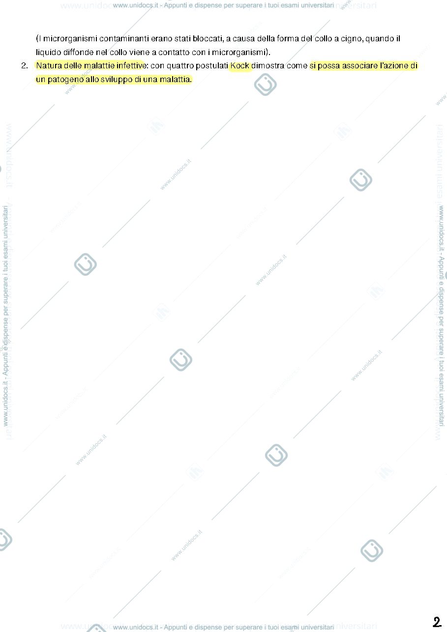 Anteprima pagina 2 — Appunti microbiologia generale