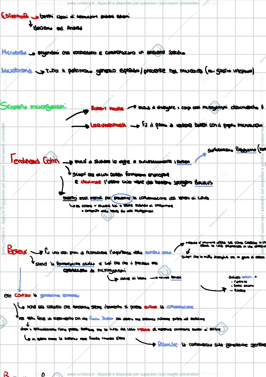 Anteprima pagina 1 — Microbiologia generale Favaro