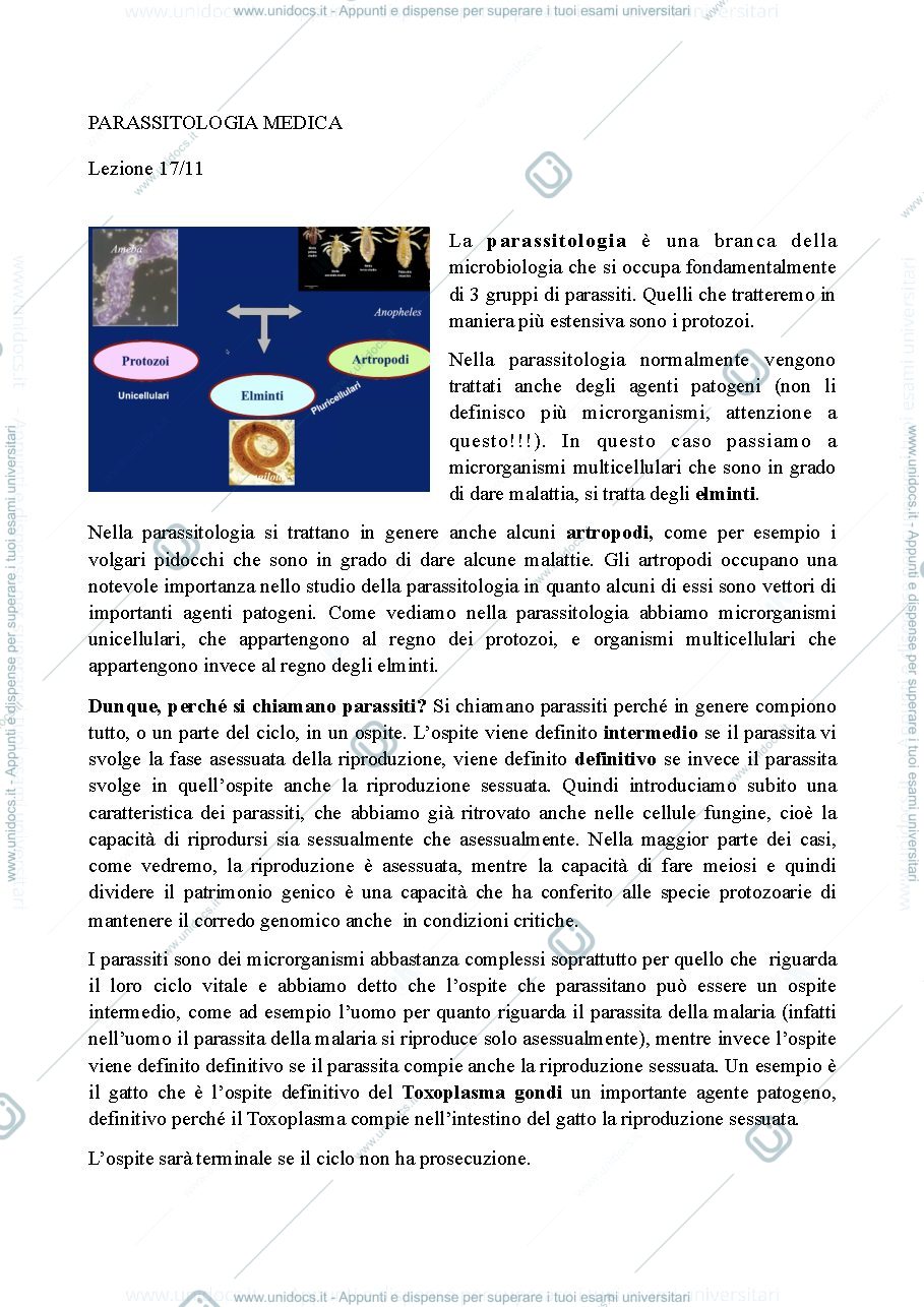 Anteprima pagina 1 — Microbiologia generale parte1