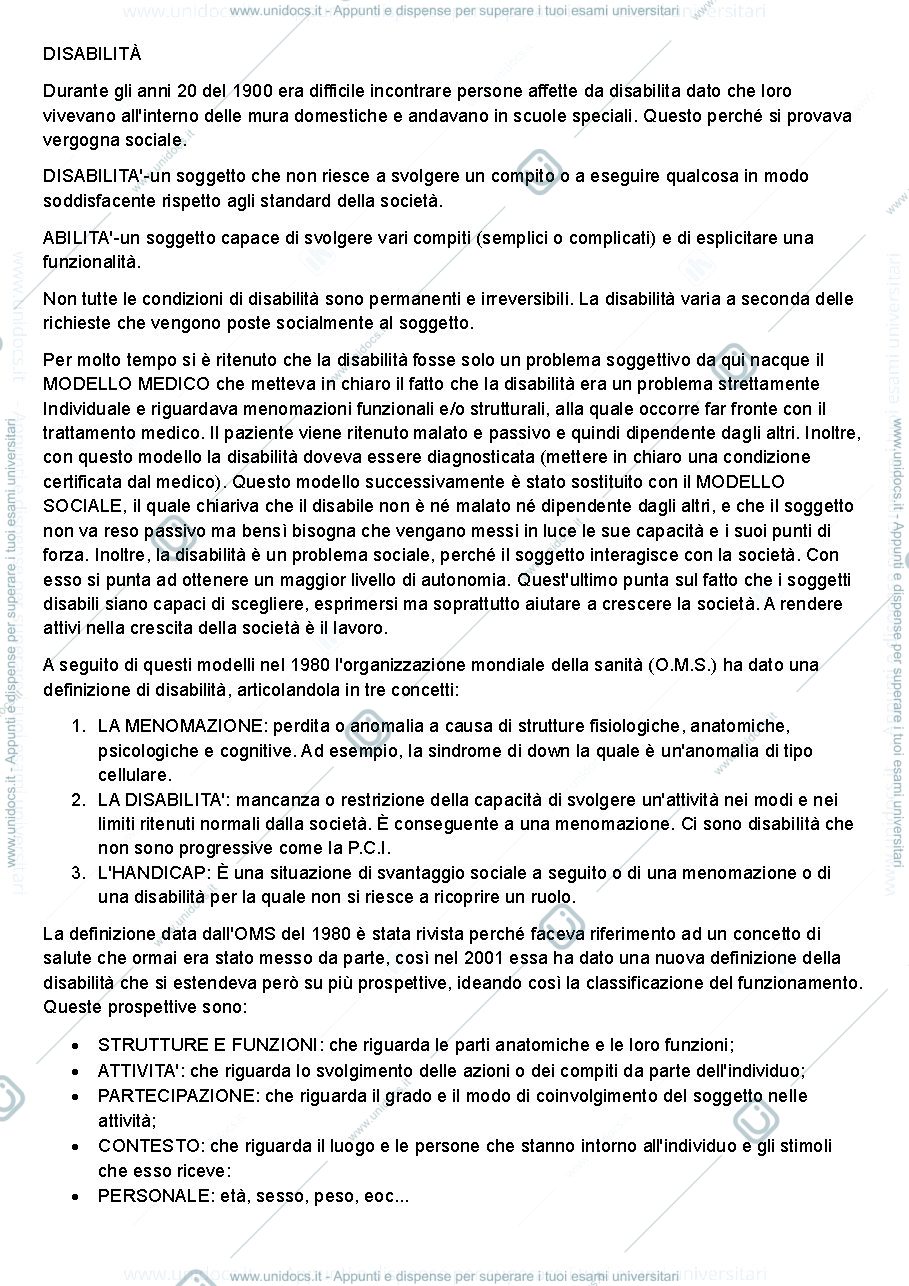 Anteprima pagina 1 — Disabilità 