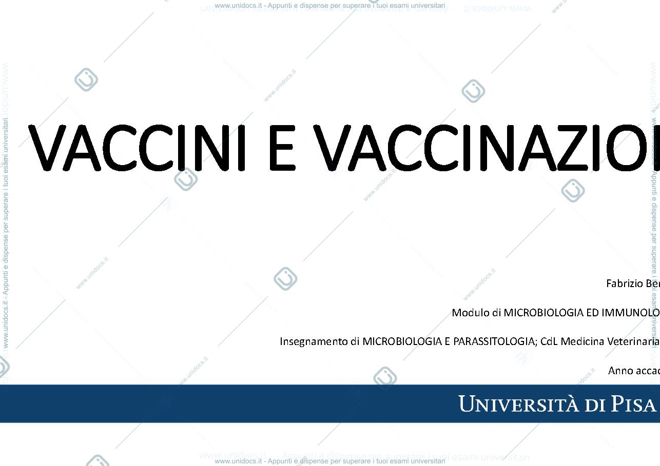 Anteprima pagina 1 — virologia appunti