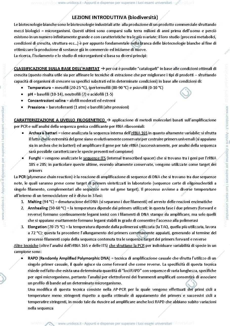 Anteprima pagina 1 — Microbiologia industriale (Uccelletti 2021)