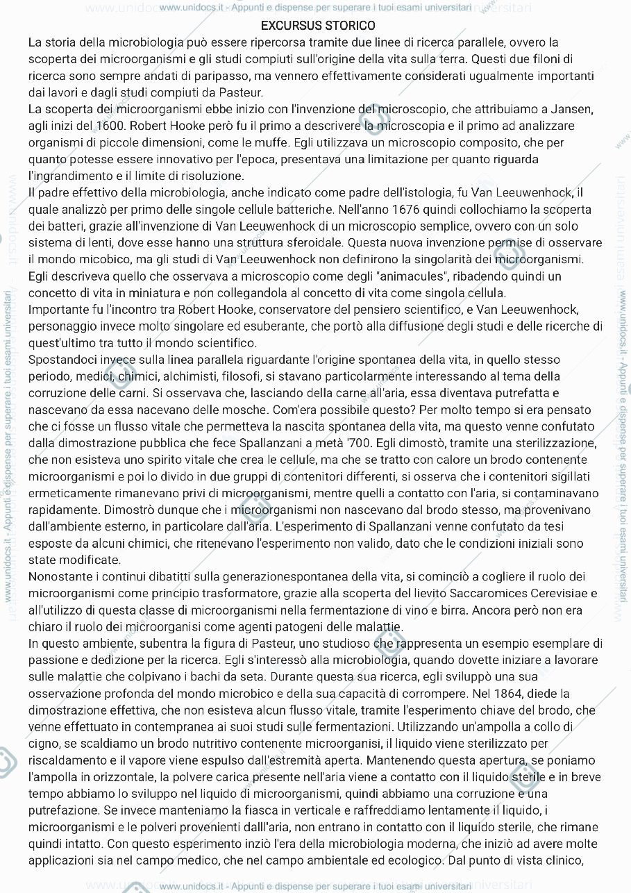 Anteprima pagina 1 — RIASSUNTI MICROBIOLOGIA INDUSTRIALE 