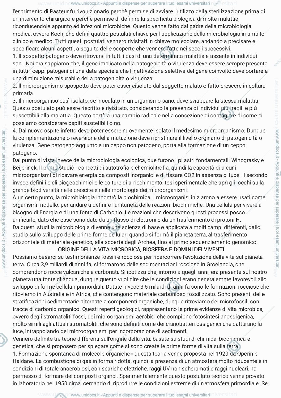 Anteprima pagina 2 — RIASSUNTI MICROBIOLOGIA INDUSTRIALE 