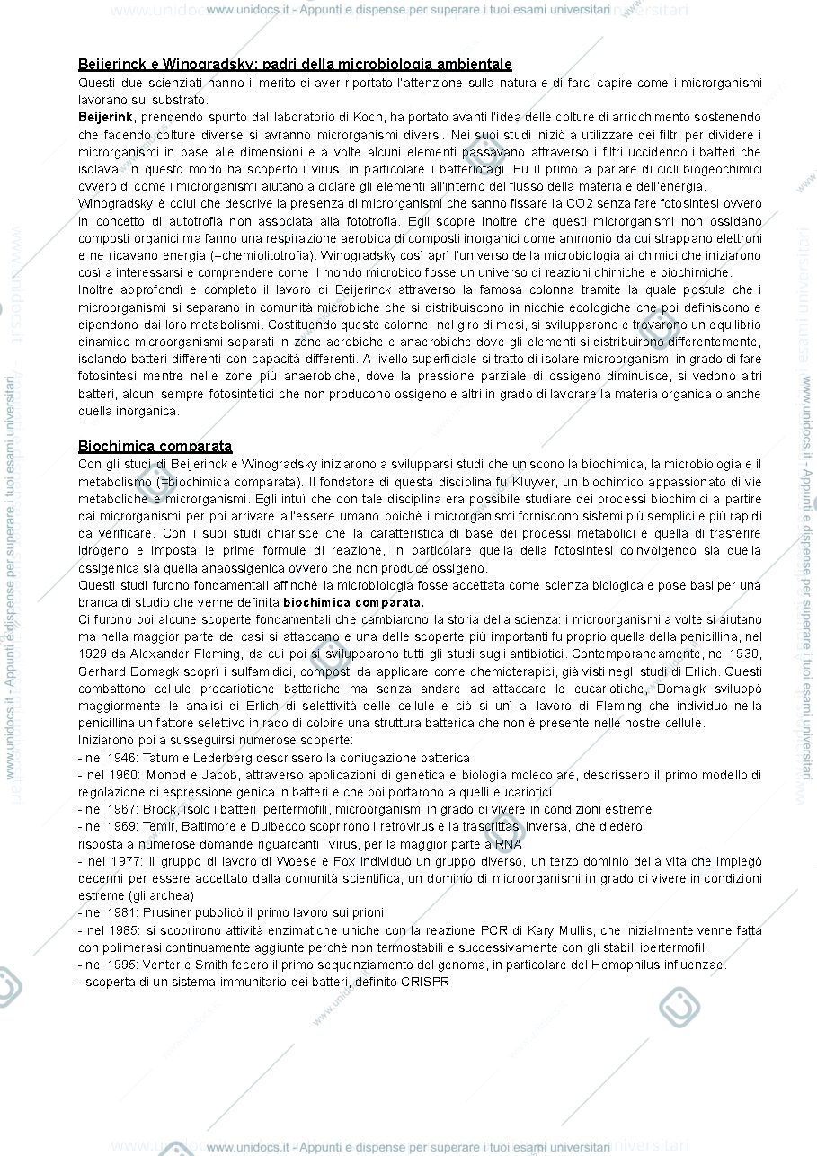 Anteprima pagina 4 — Microbiologia