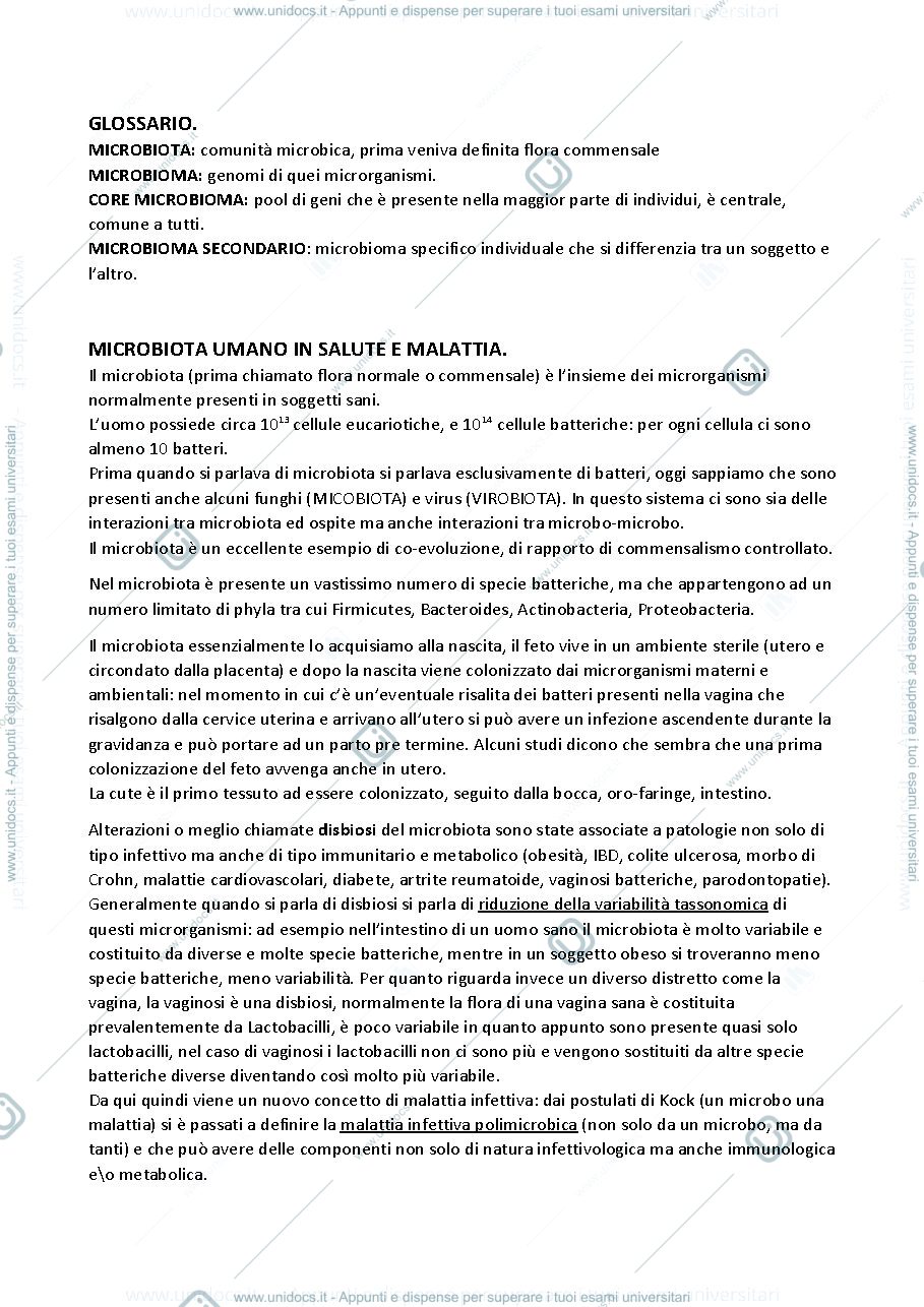 Anteprima pagina 3 — MICROBIOLOGIA MEDICA