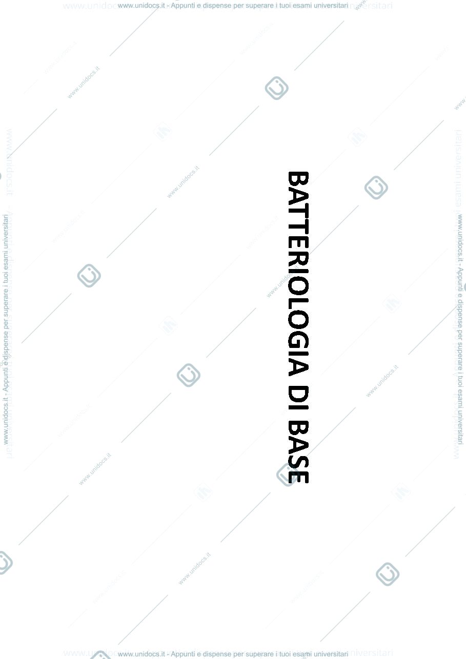 Anteprima pagina 1 — batteriologia di base