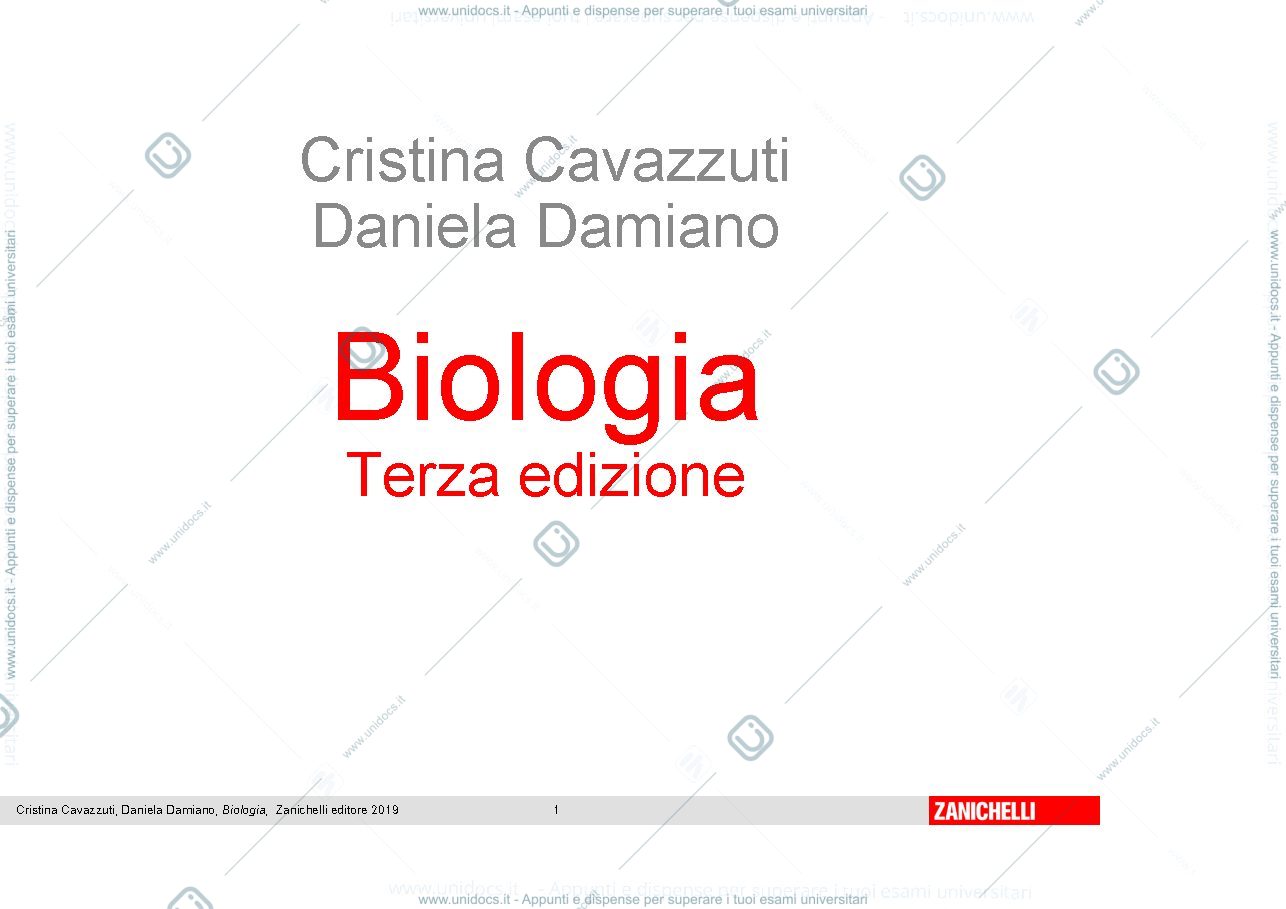 Anteprima pagina 1 — cellula eucariote