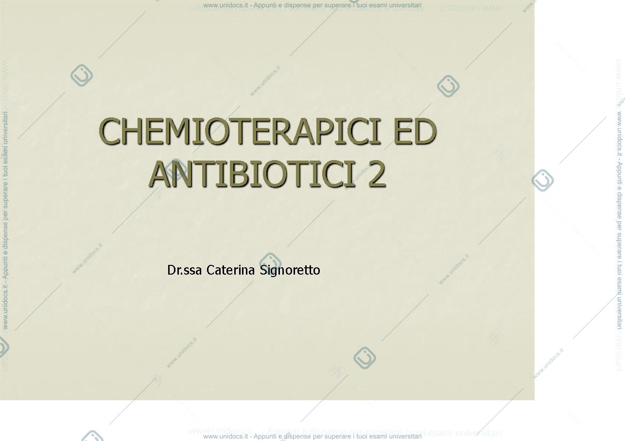 Anteprima pagina 1 — antibiotici 2
