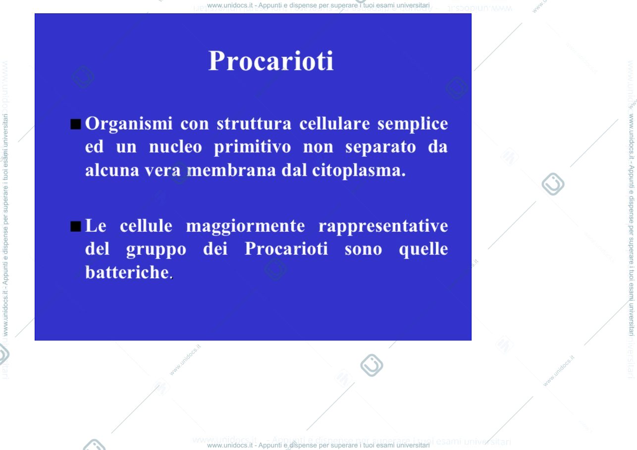 Anteprima pagina 4 — Microbiologia slide ppt