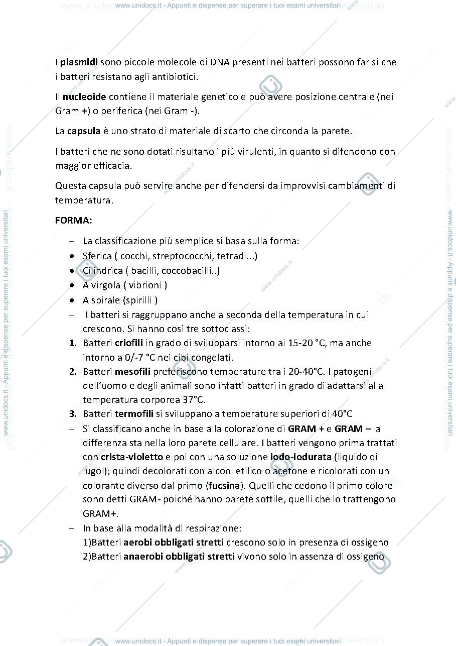 Anteprima pagina 2 — Microbiologia 