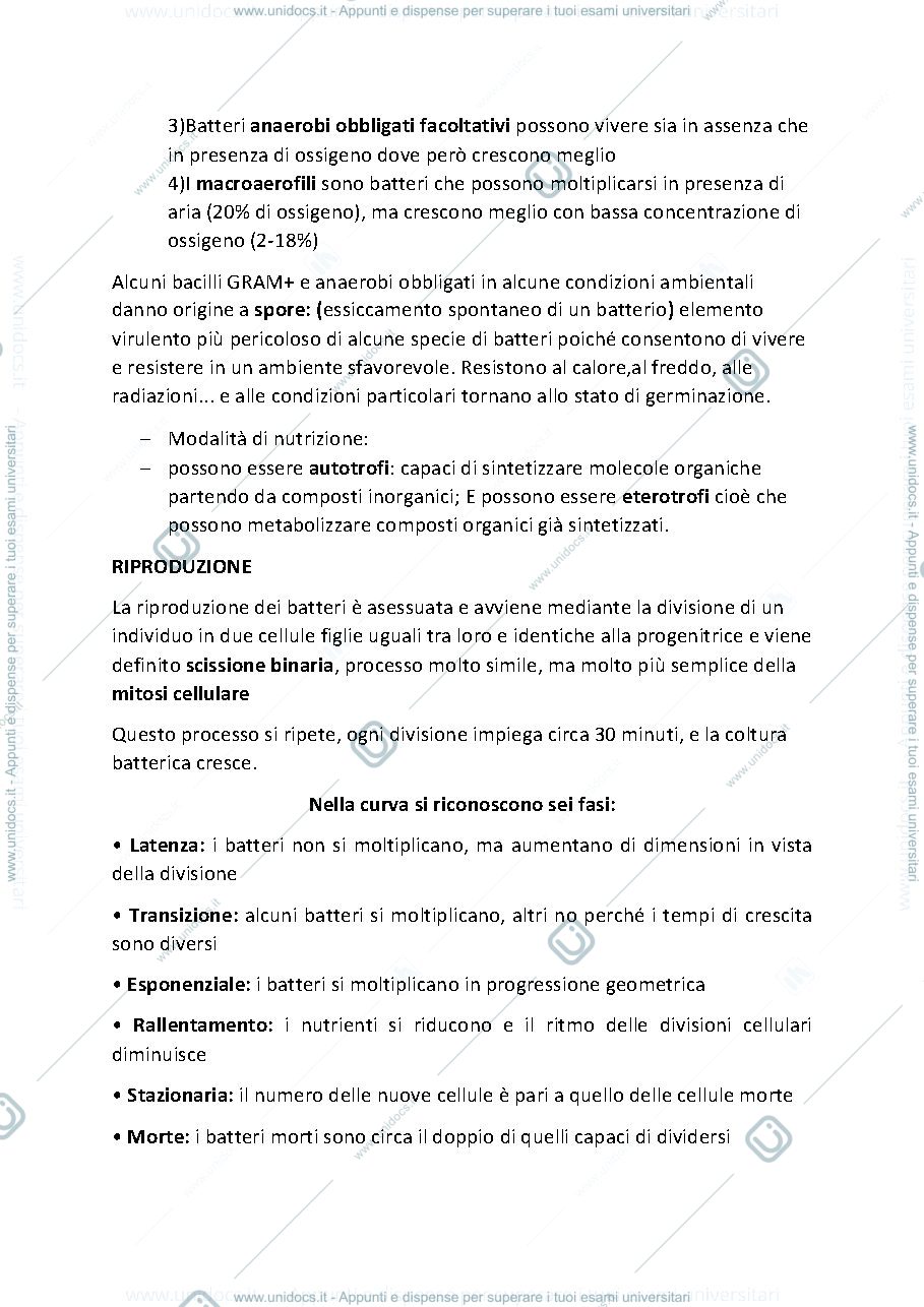 Anteprima pagina 3 — Microbiologia 