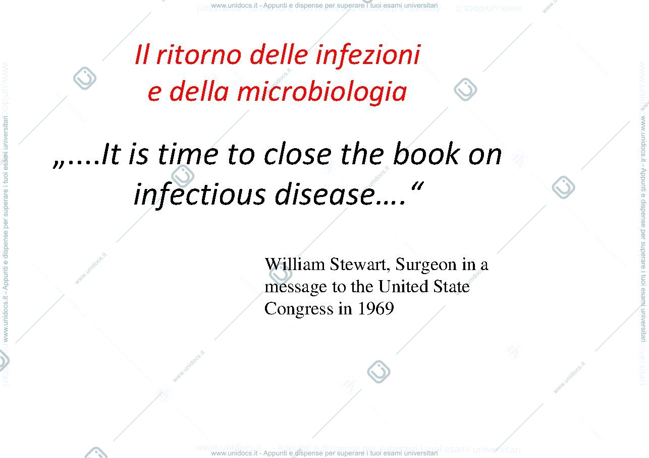 Anteprima pagina 4 — LEZIONE 0 - microbiologia