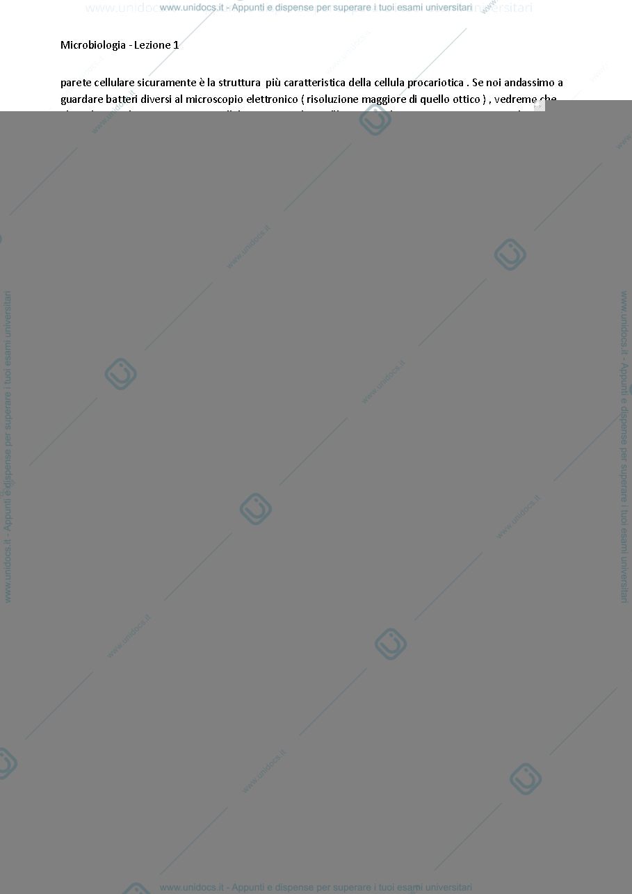 Anteprima pagina 4 — Riassunti Microbiologia
