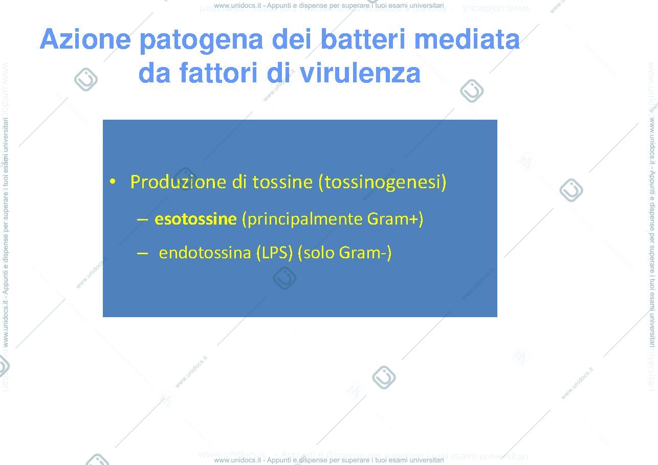 Anteprima pagina 2 — tossine batteriche