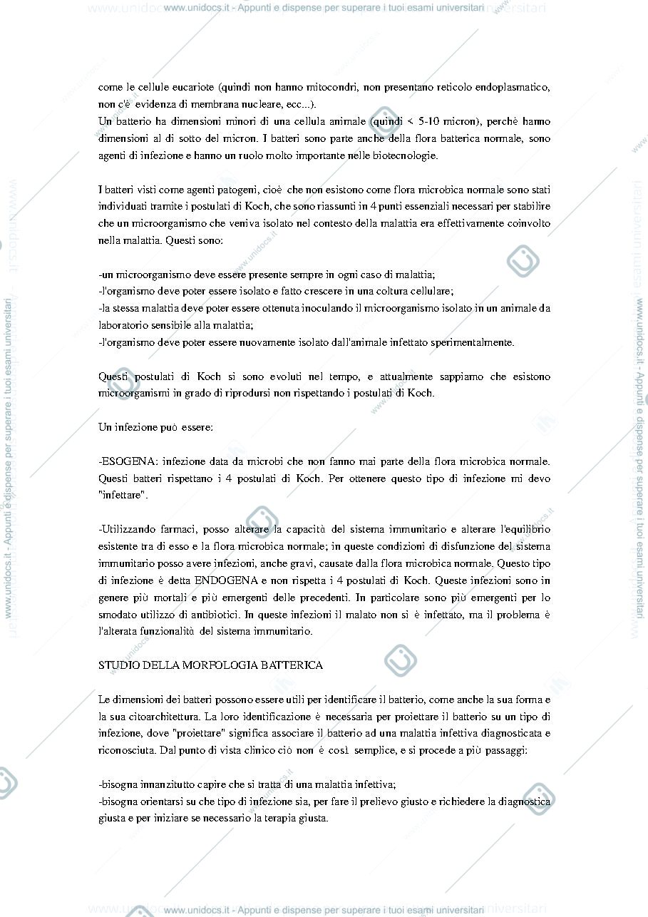 Anteprima pagina 2 — Microbiologia dispensa 