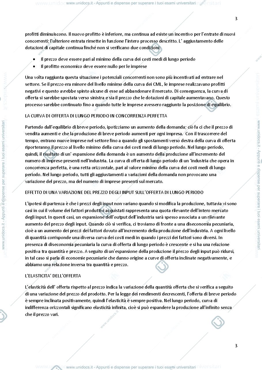 Anteprima pagina 3 — Microeconomia 1 parziale