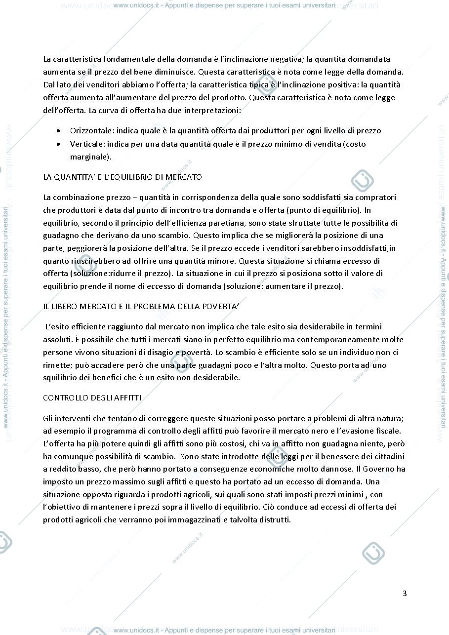 Anteprima pagina 3 — Microeconomia 2 parziale