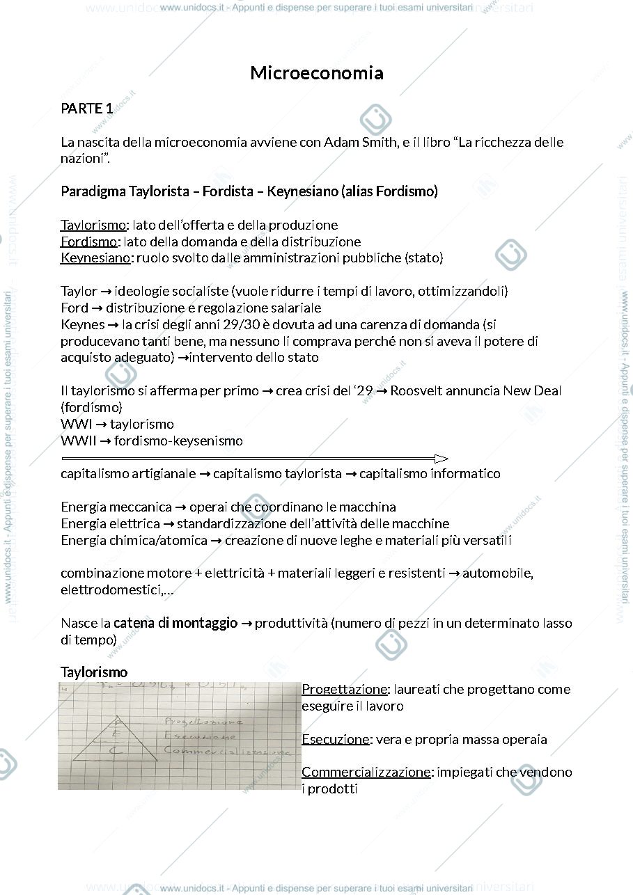 Anteprima pagina 1 — Microeconomia