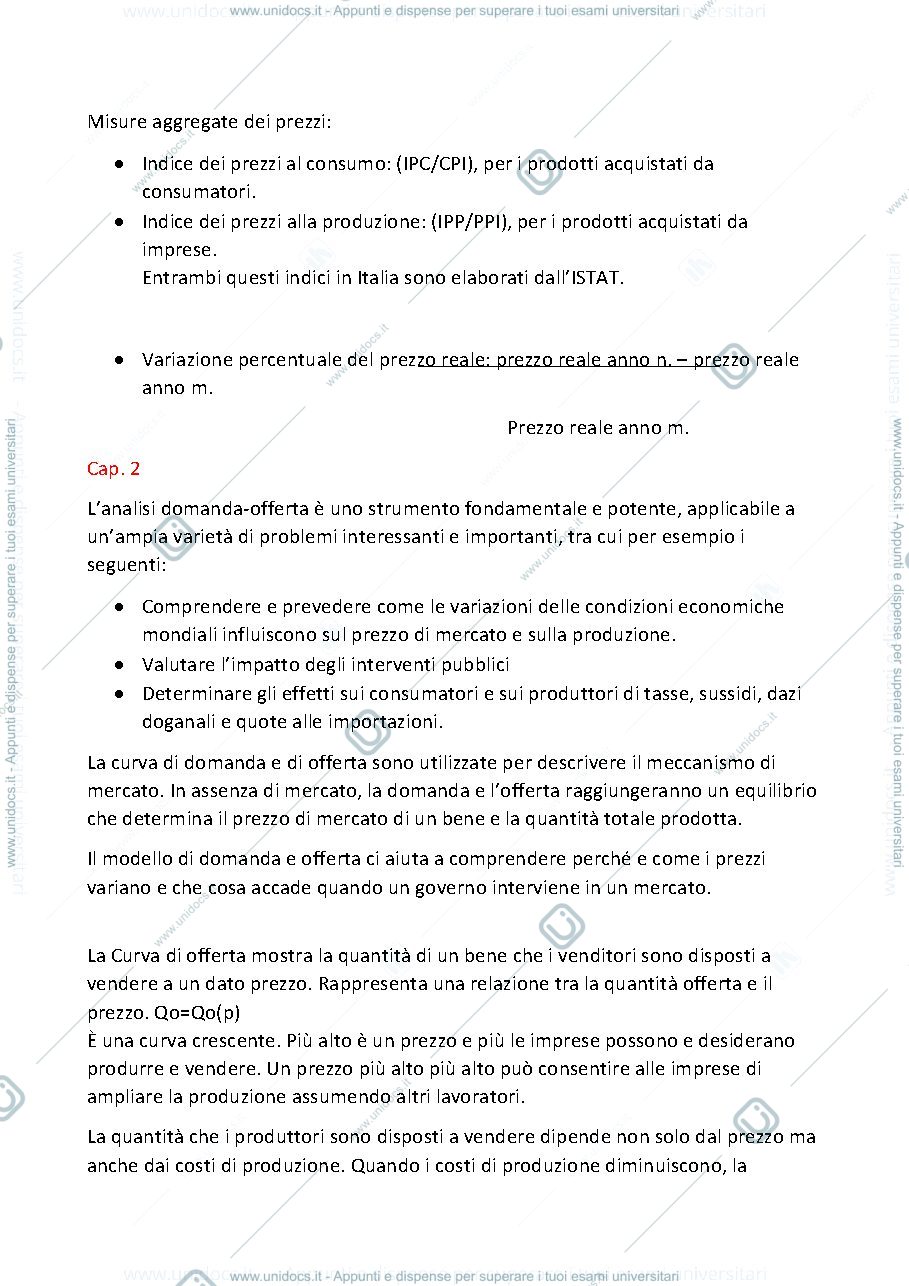 Anteprima pagina 4 — MicroeconomiaRiassunti