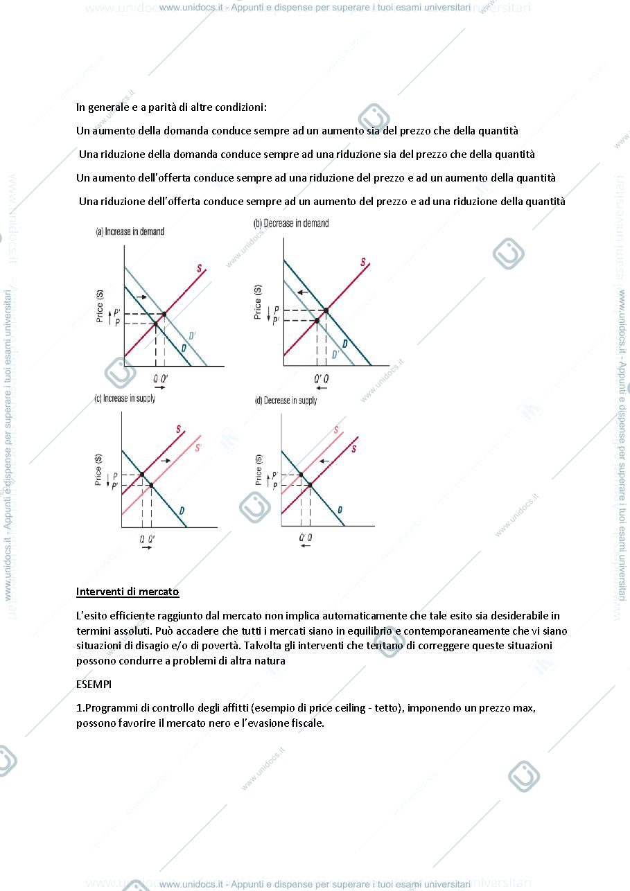 Anteprima pagina 4 — primo parziale microeconomia 
