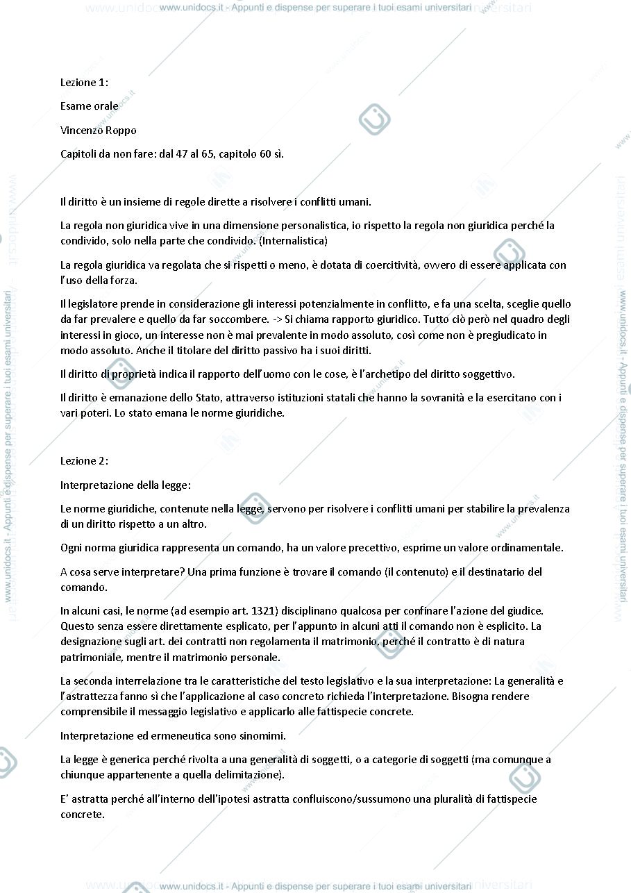 Anteprima pagina 1 — Privato