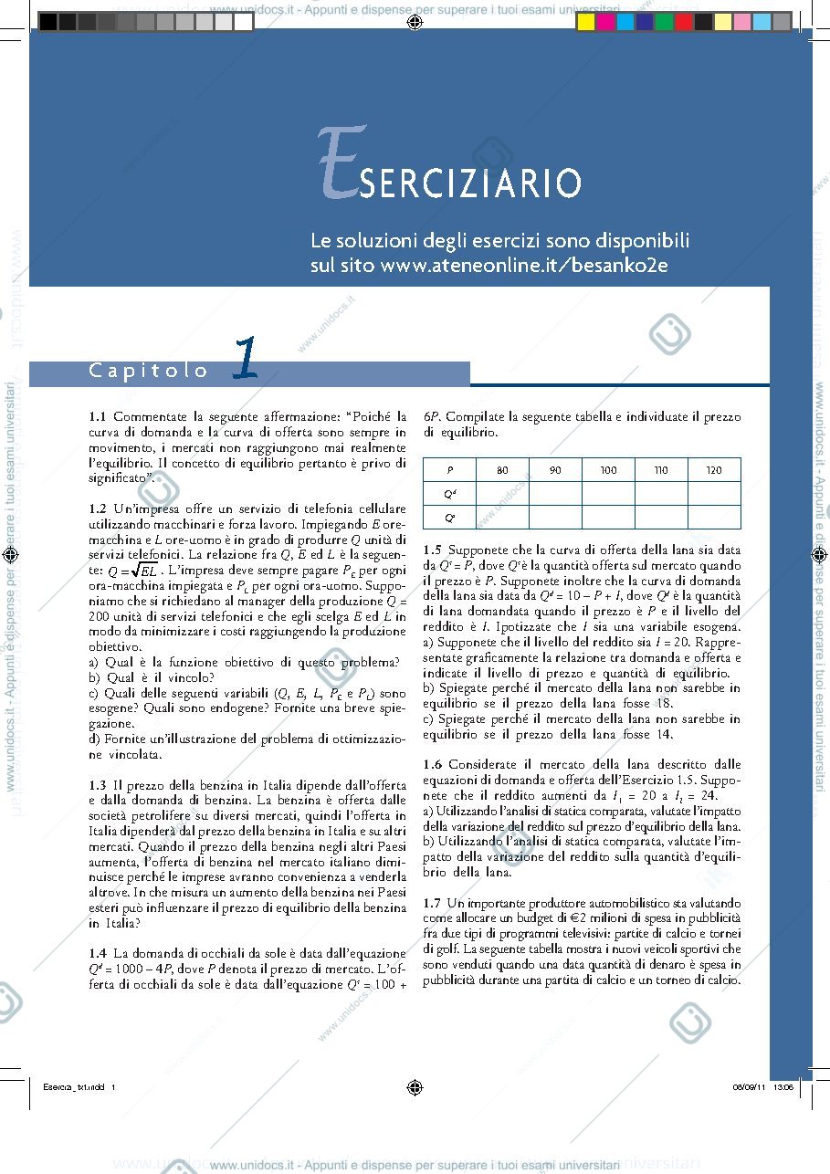 Anteprima pagina 3 — Eserciziario micro
