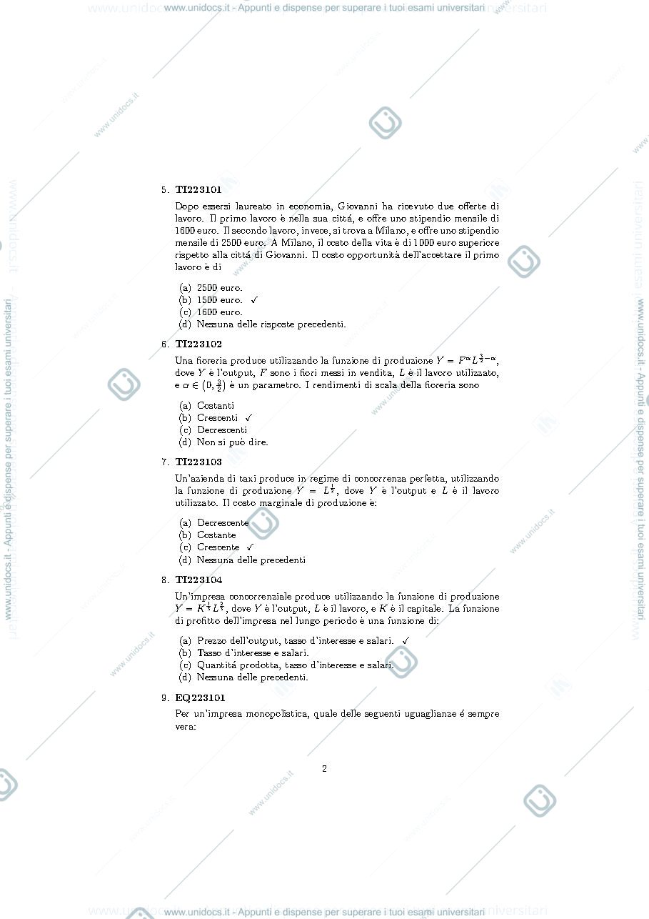 Anteprima pagina 2 — Esame