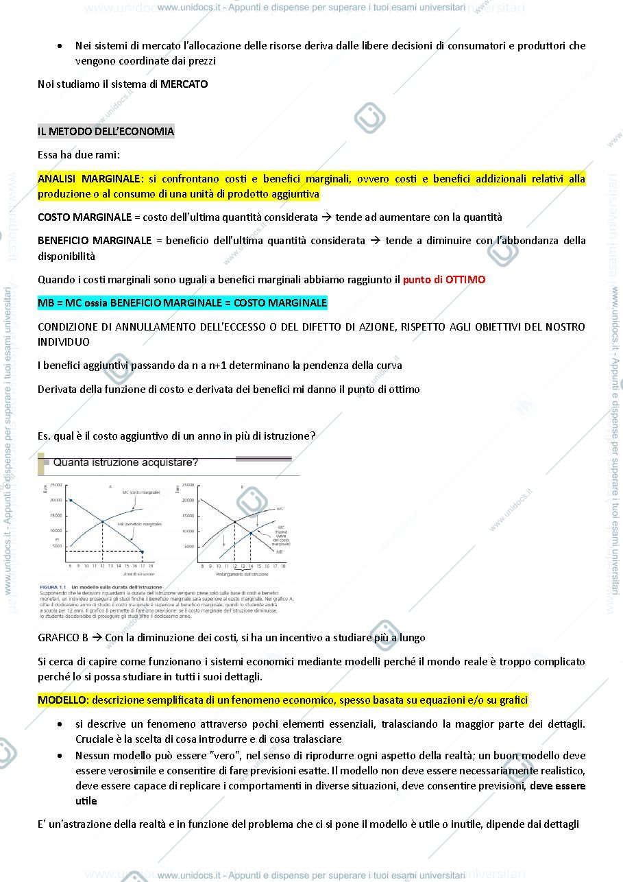 Anteprima pagina 3 — APPUNTI MICROECONOMIA COMPLETI
