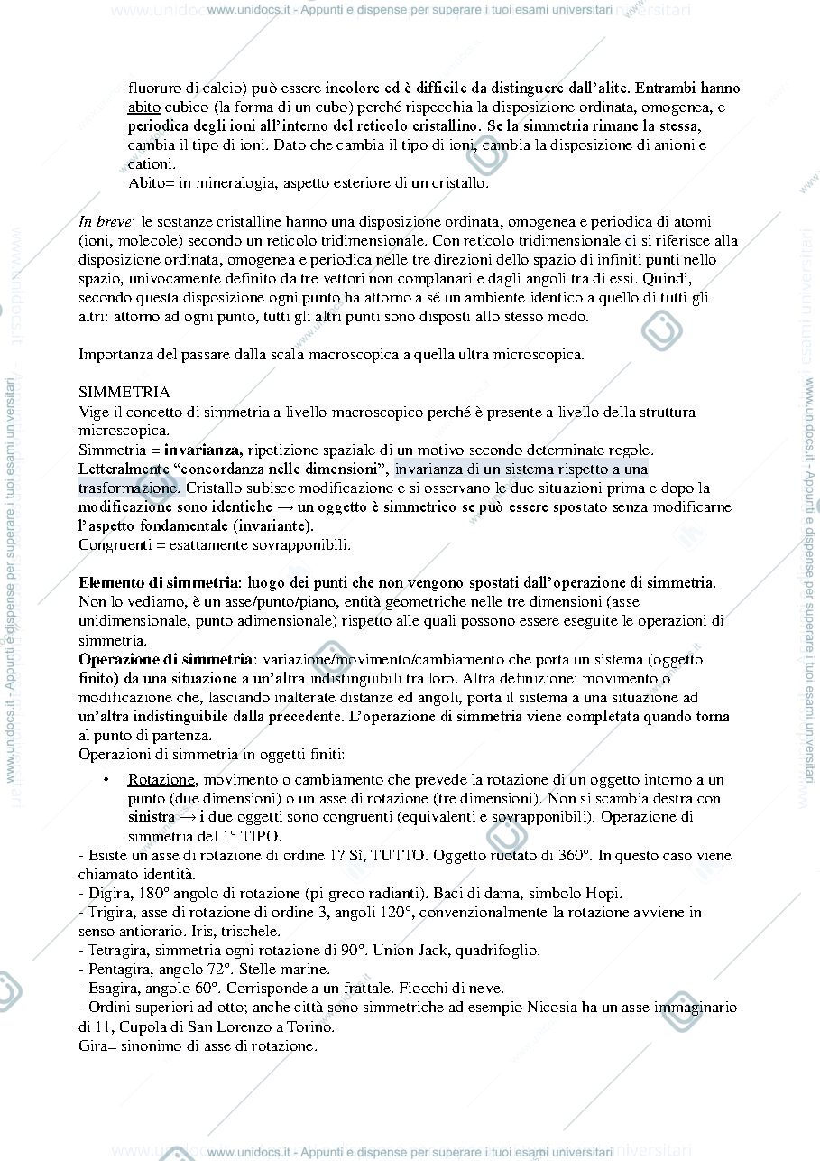 Anteprima pagina 2 — Prima Parte Mineralogia