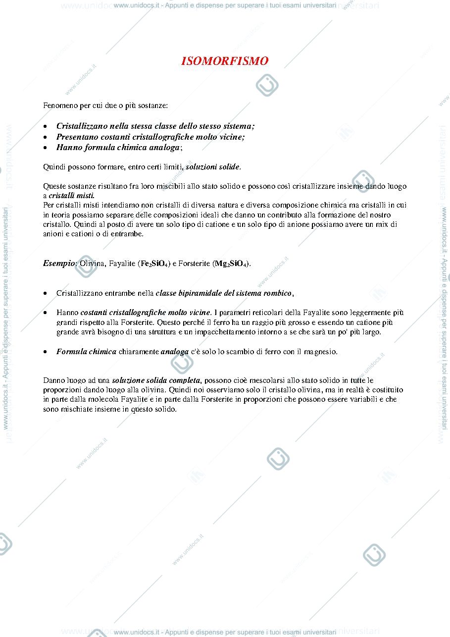 Anteprima pagina 1 — Isomorfismo