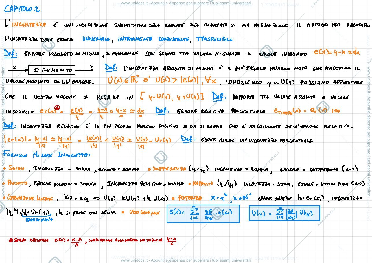 Anteprima pagina 2 — Riassunti e formule 