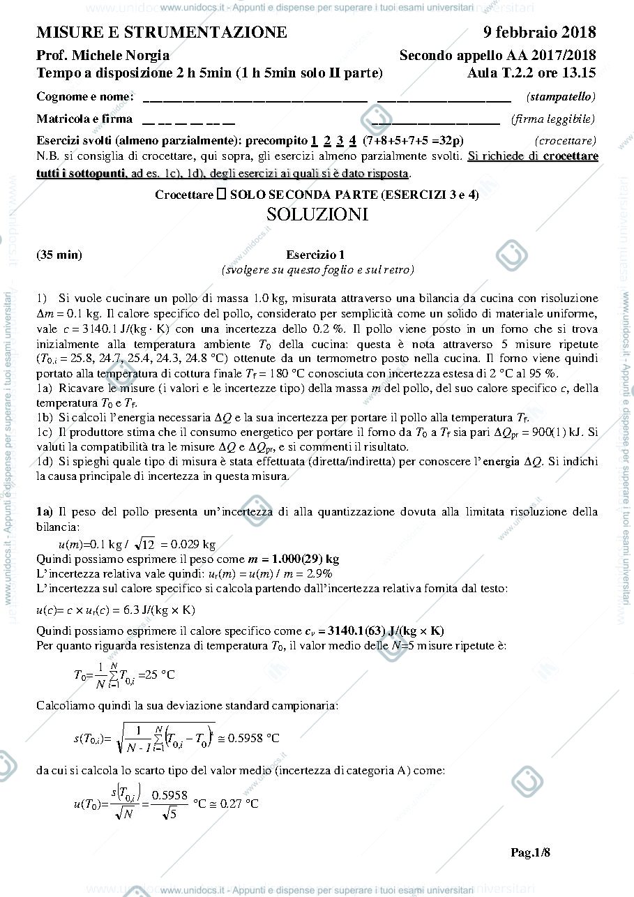 Anteprima pagina 1 — 180209-MA esami prof: Norgia