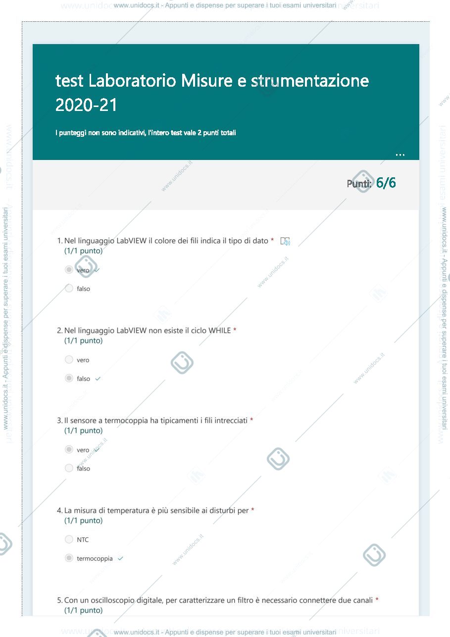 Anteprima pagina 1 — test_lab-20-01-21 esame prof: Norgia