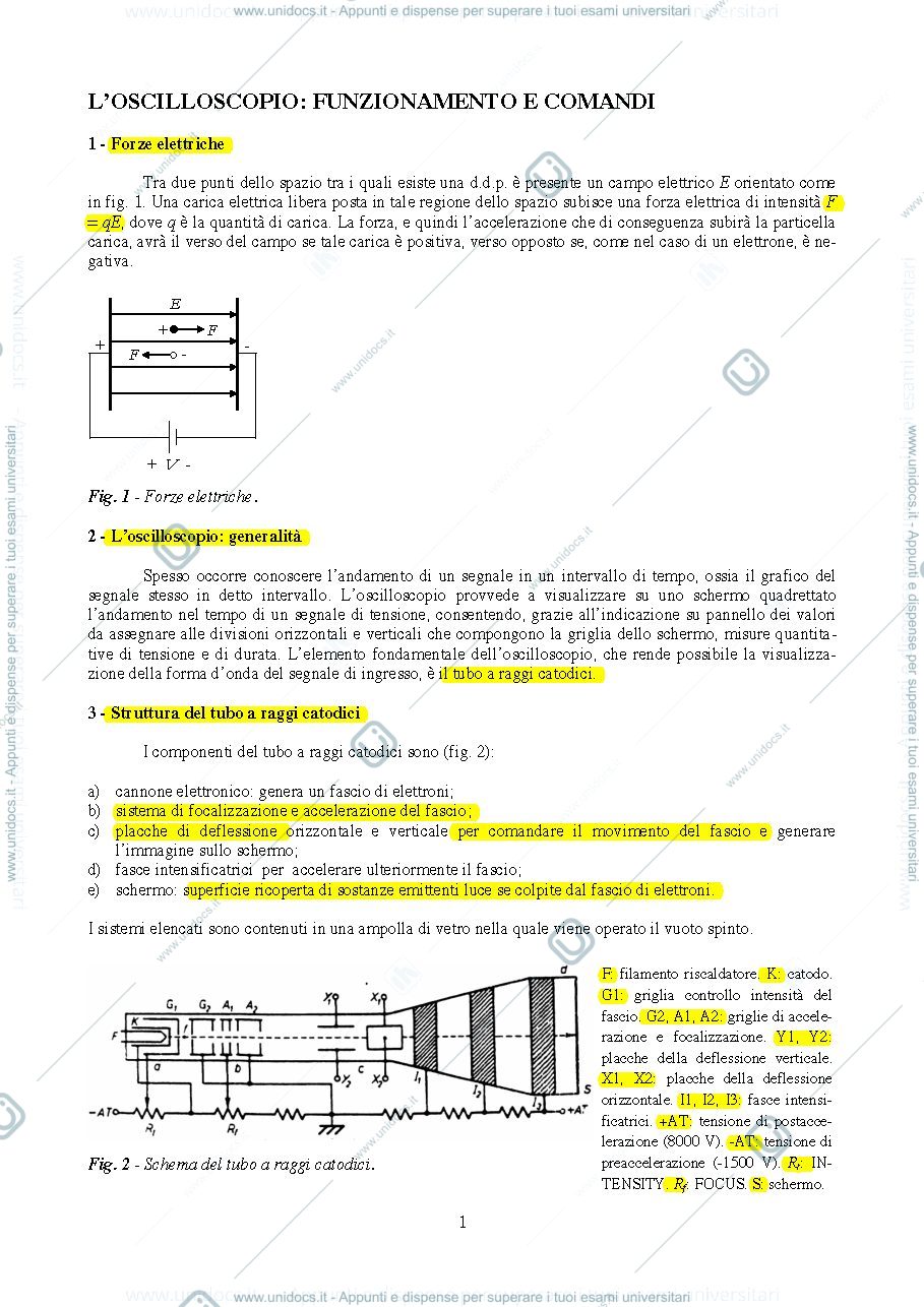 Anteprima pagina 1 — Oscilloscopio_spiegazione_alternativa lezioni prof: Norgia