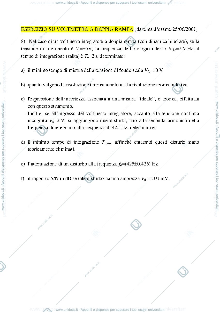 Anteprima pagina 1 — esercizio doppia rampa esercizi prof: Norgia