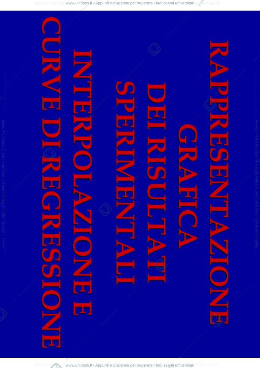 Anteprima pagina 1 — 7.Rappresentazione e analisi dei dati lezioni prof: Norgia