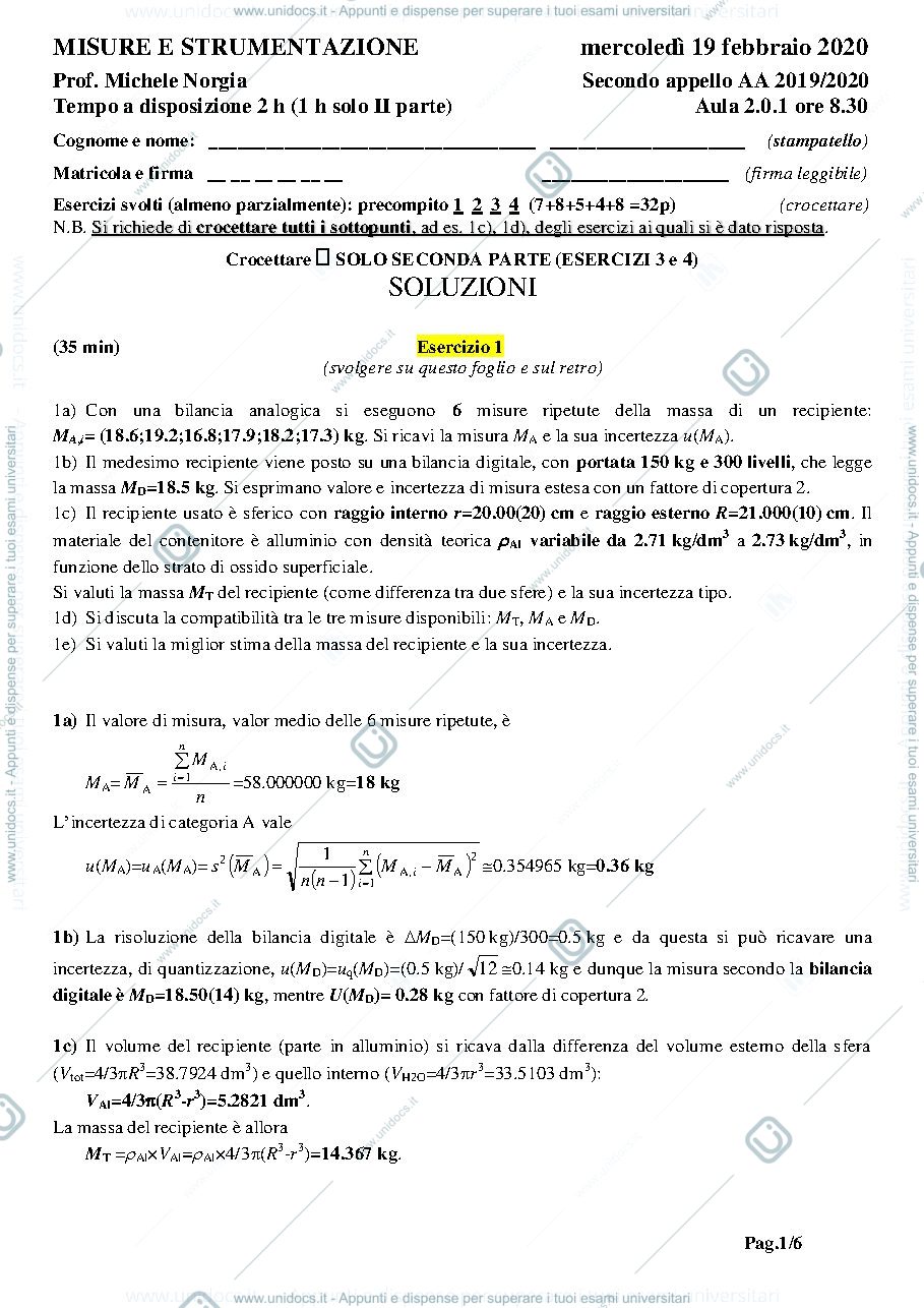 Anteprima pagina 1 — 200219-MA esami prof: Norgia