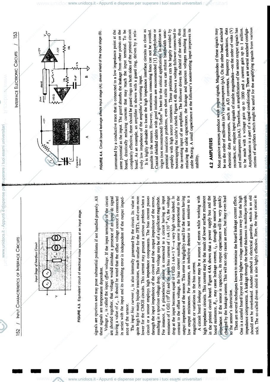 Anteprima pagina 3 — elettronica di condizionamento lezioni prof: Norgia