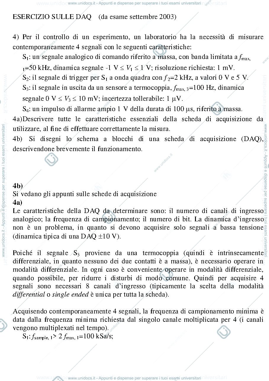 Anteprima pagina 1 — esercizio DAQ1 esercizi prof: Norgia